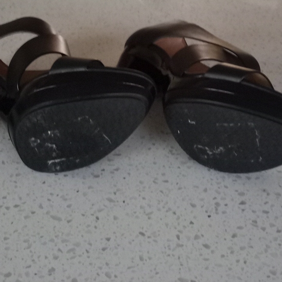 Michael Kors Elena Platform black leather shoe - Picture 6 of 8